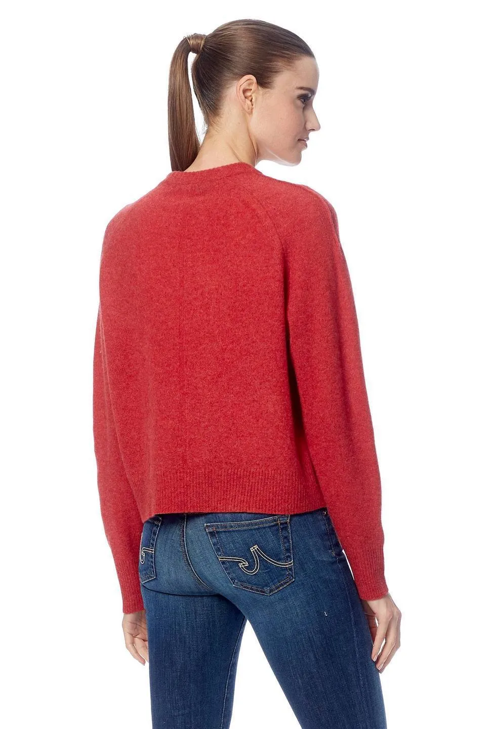 360 Cashmere - Gracie Cashmere Sweater in Brick