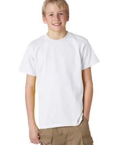 705B Anvil Youth Heavyweight Tee White
