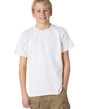 705B Anvil Youth Heavyweight Tee White