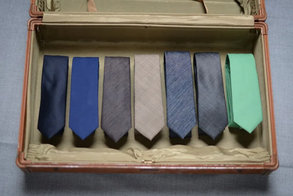 Agency Menswear Blue Tie