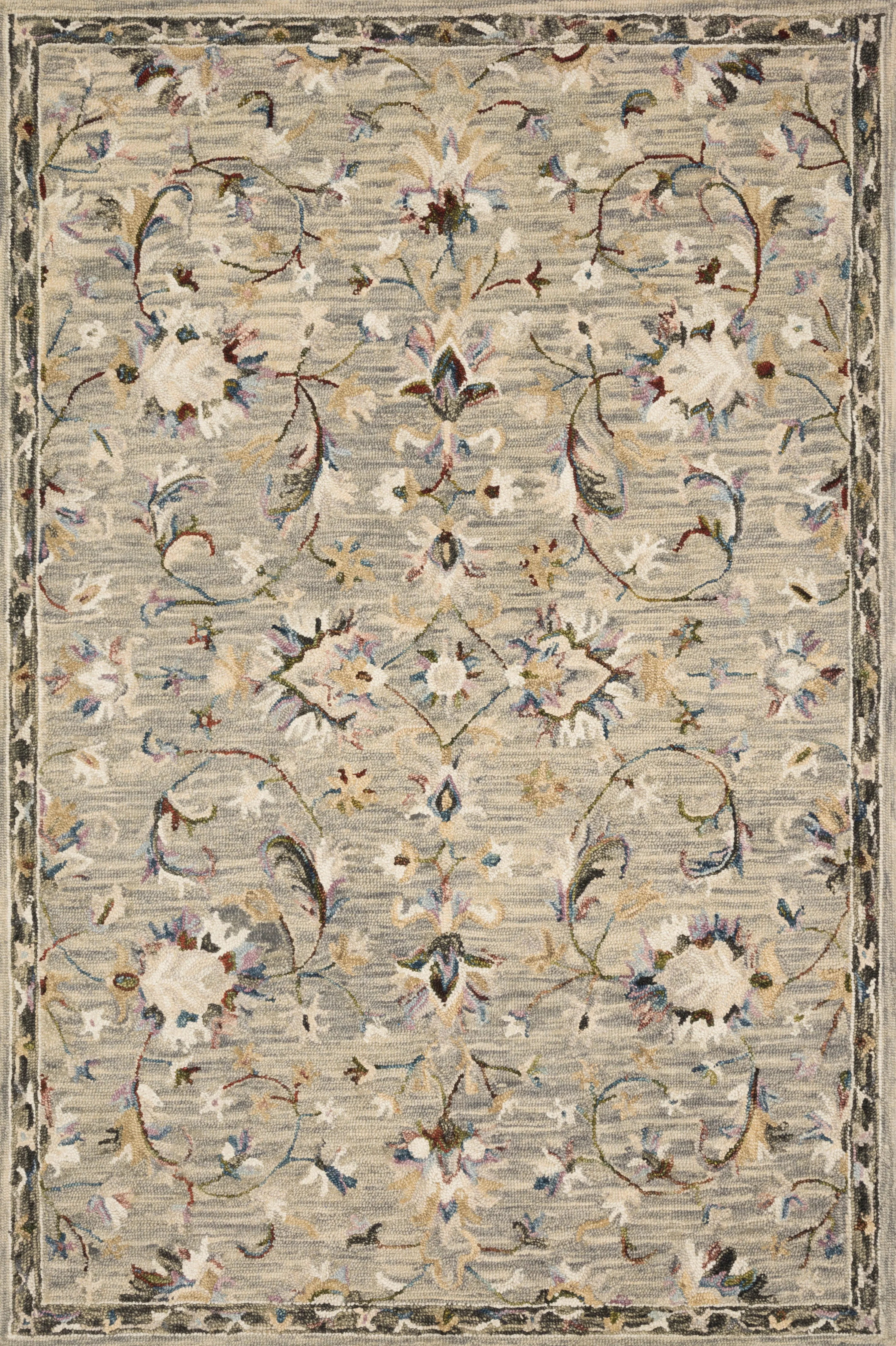 Beatty Rug in Grey & Multi