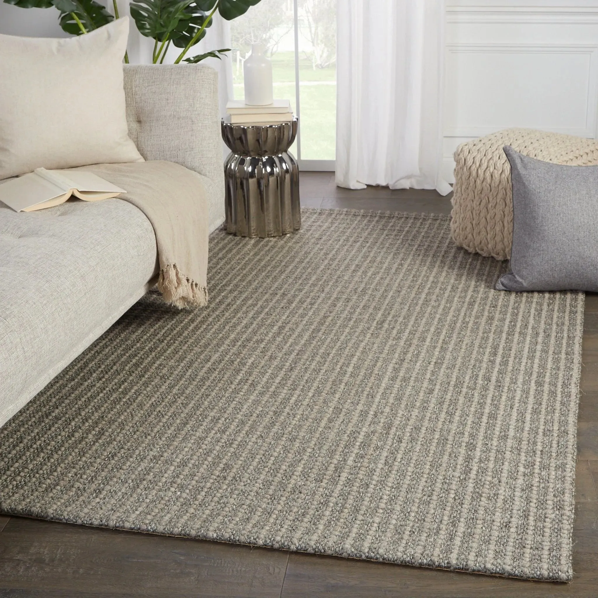 Bombay BOB08 Tane Grey Rug