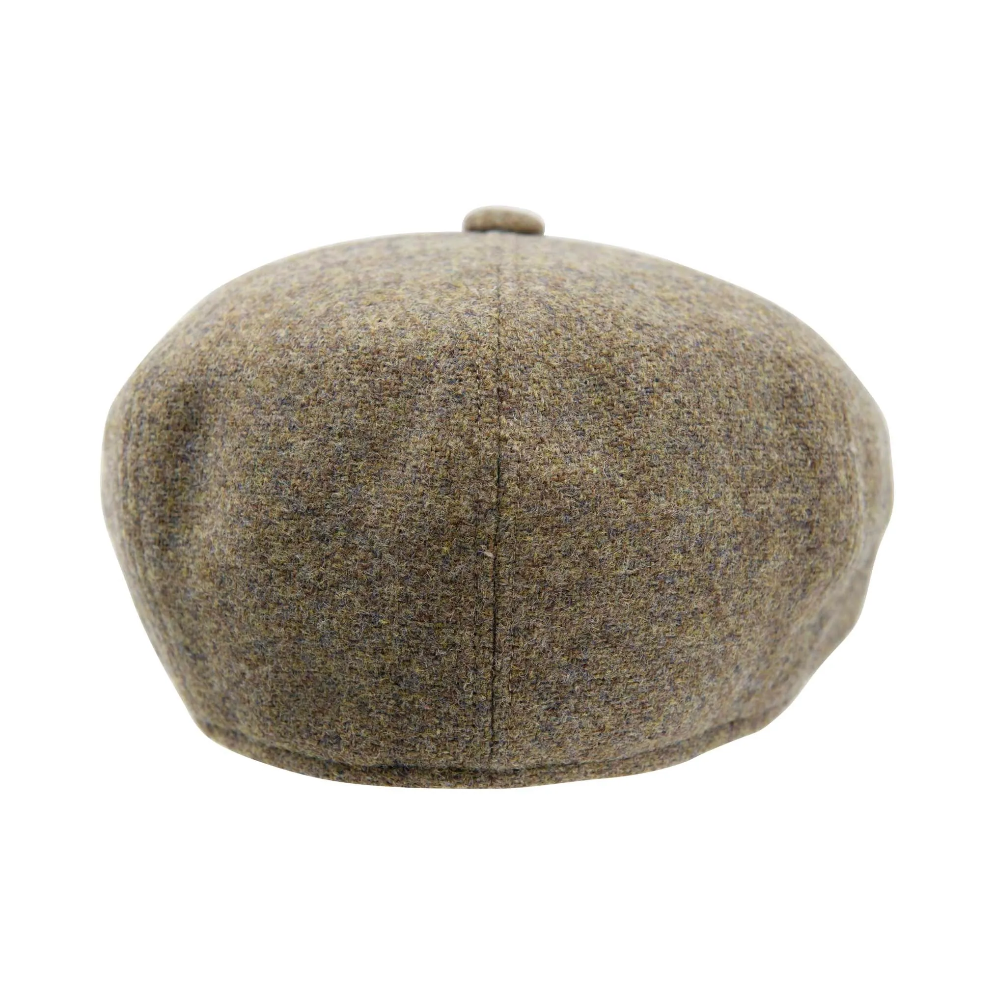 Carlyle Heath Plain Wool Mix Newsboy Cap