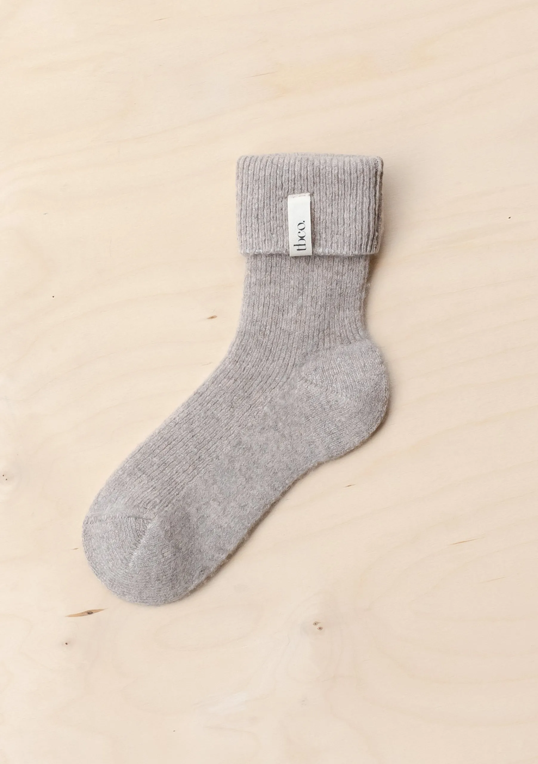 Cashmere & Merino Socks in Oatmeal Melange