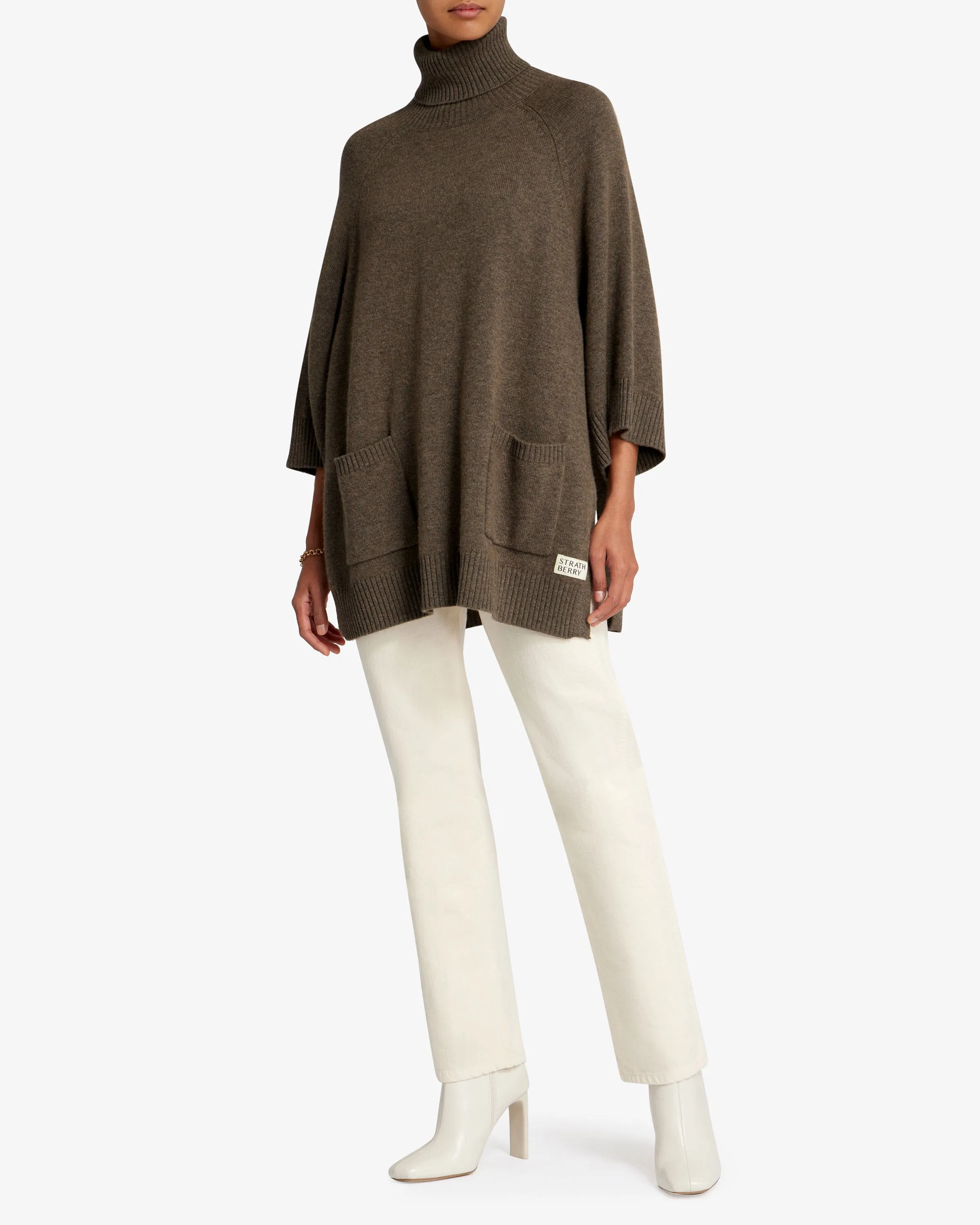 Cashmere Wool Rollneck Pullover - Dashund