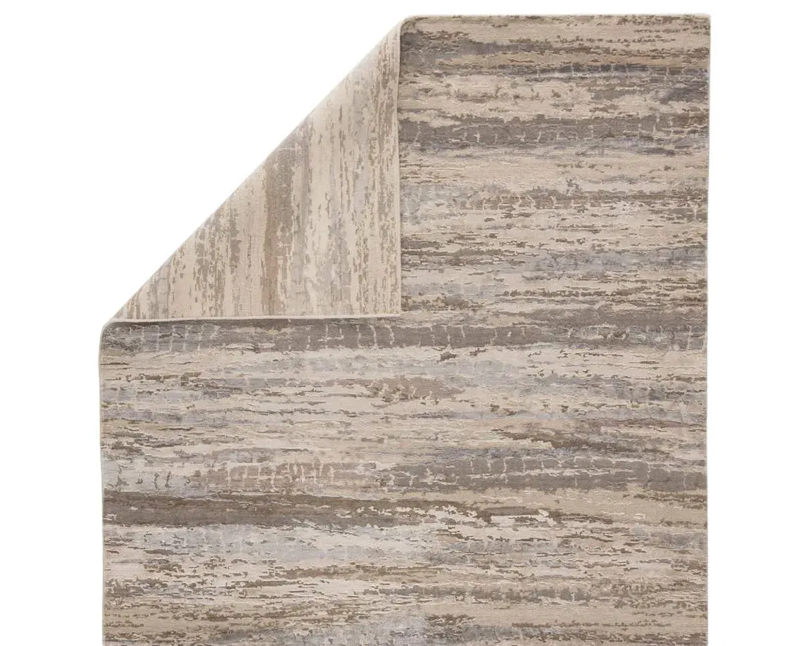Chaos Theory By Kavi CKV19 Moonlight/Faded Denim Rug