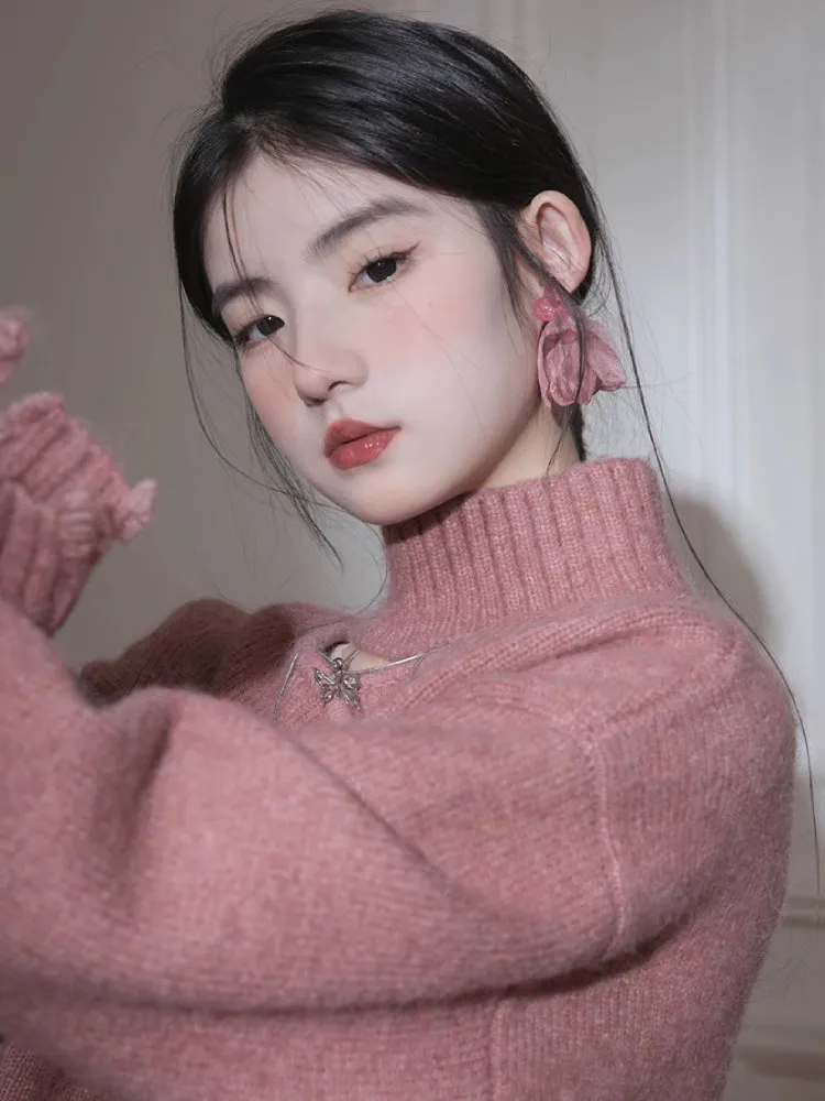 Chinese style wool sweater【s0000005833】