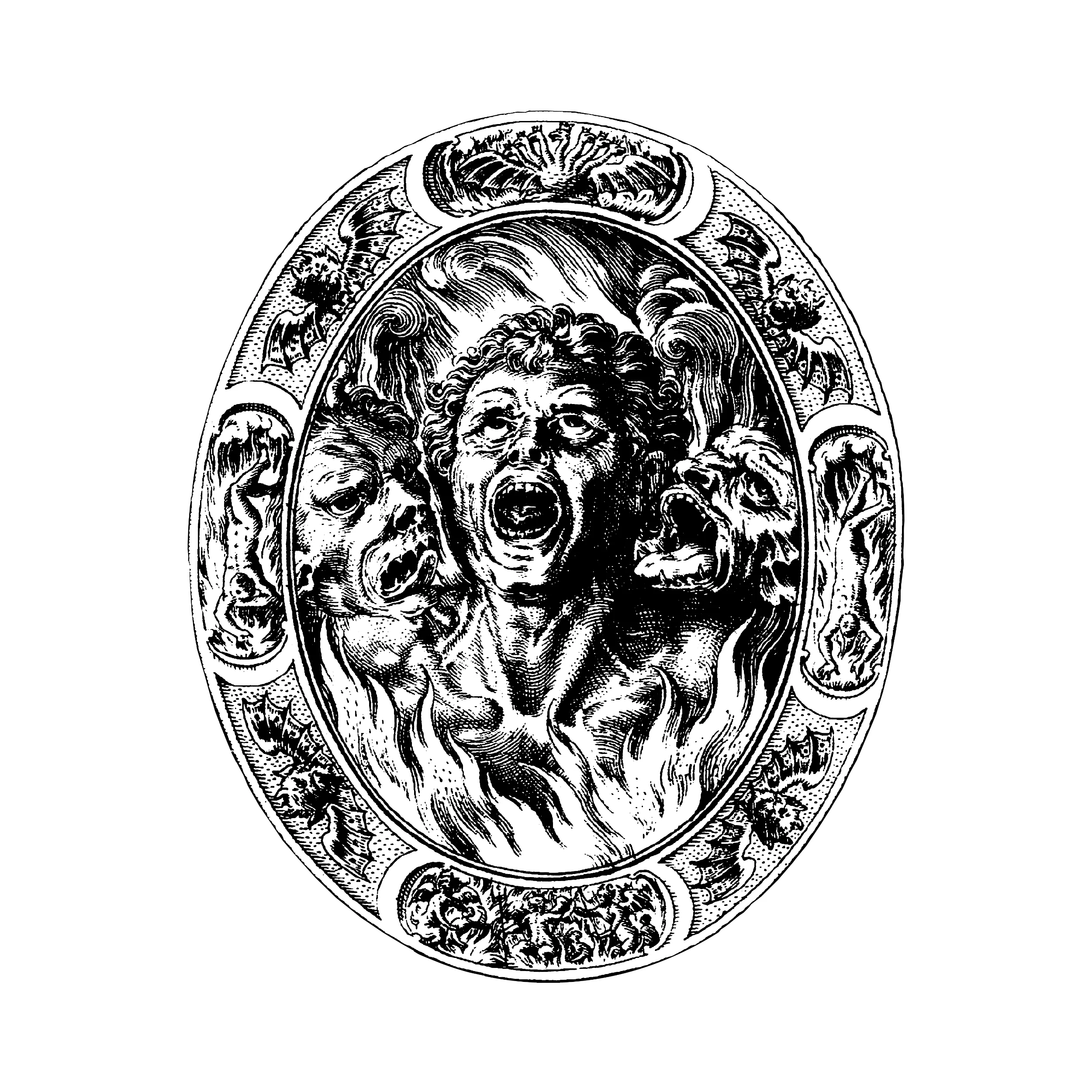 Crest Of The Damned Slim Fit Tee