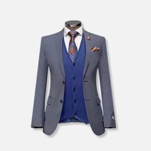 Danveer Micro Checkered Suit