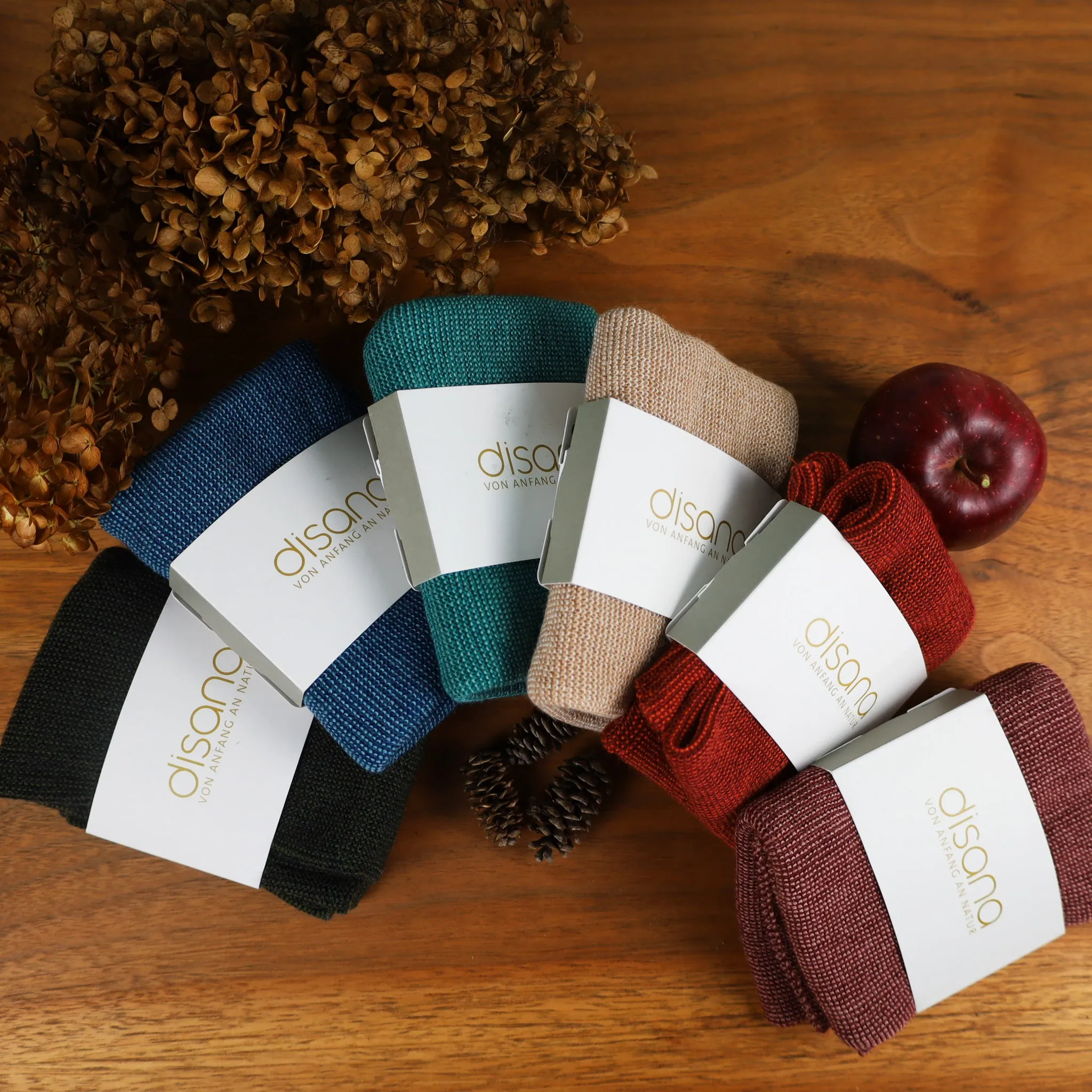 Disana Toddler/Child/Adult Knit Neck Buff, Merino Wool