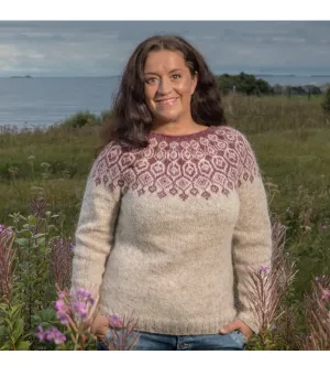 Elina - Ivory Beige Knitting Kit