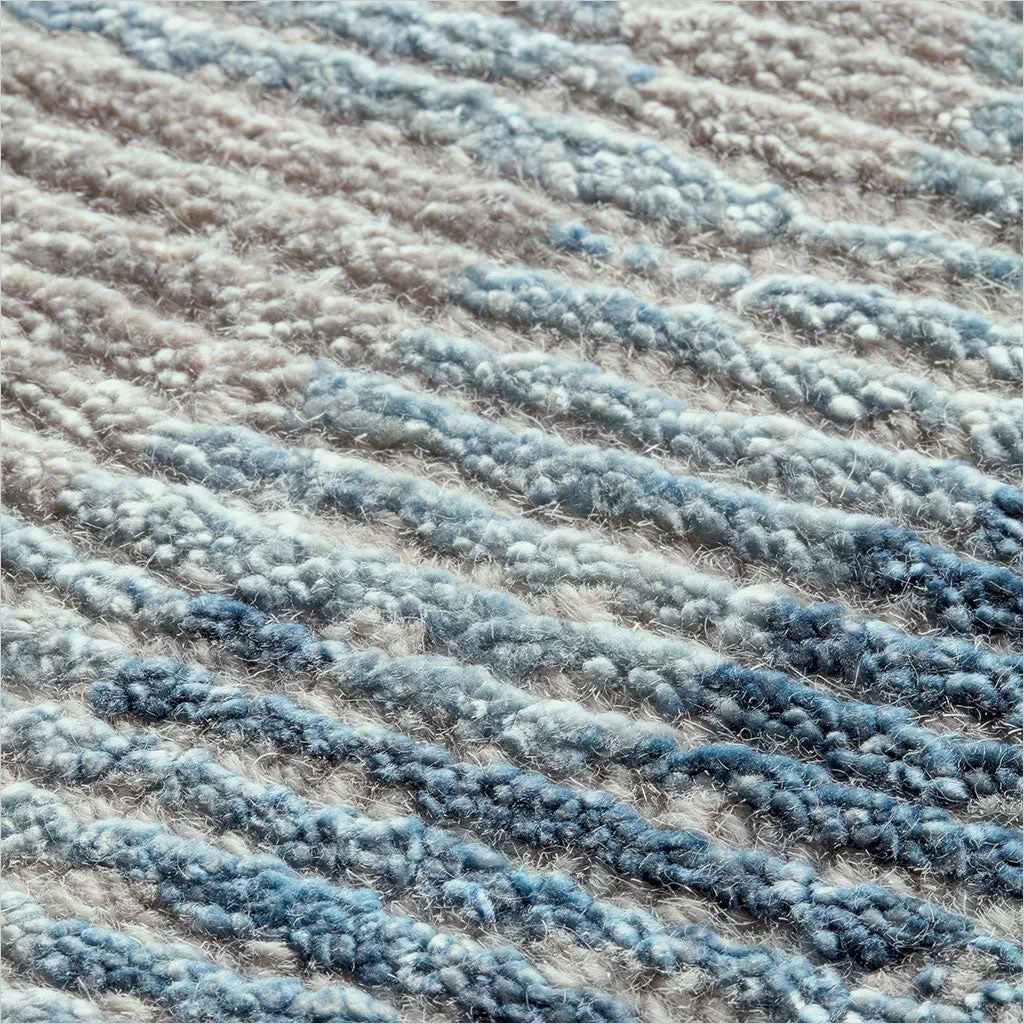 Erode Area Rug - Blue