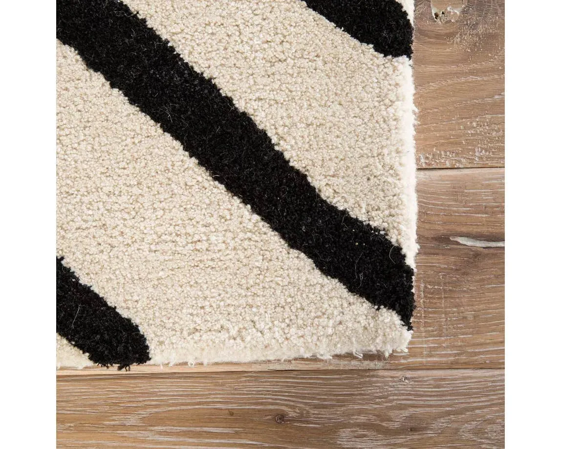Etho by Nikki Chu ENK10 Black/White Rug