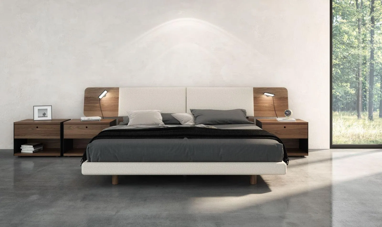 FRANK UPHOLSTERED BED