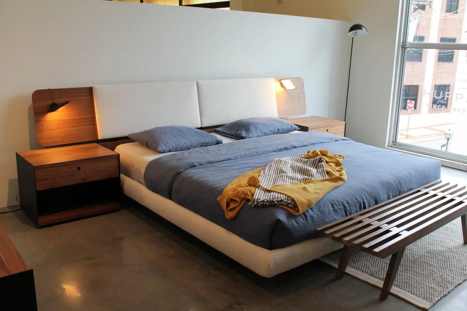 FRANK UPHOLSTERED BED