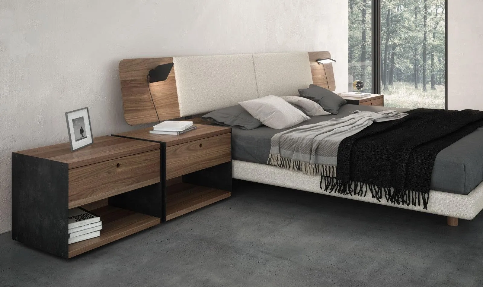 FRANK UPHOLSTERED BED