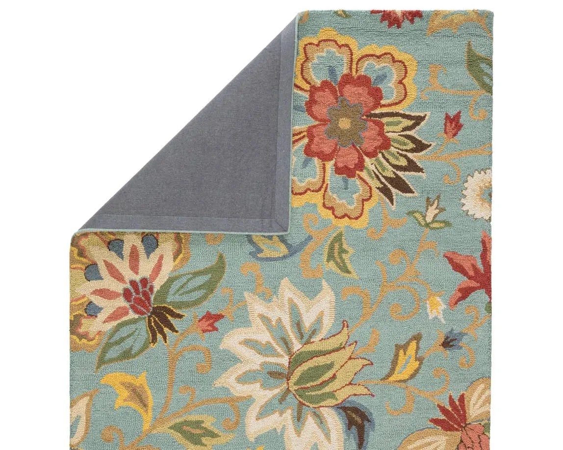 Hacienda HAC09 Red/Green Rug