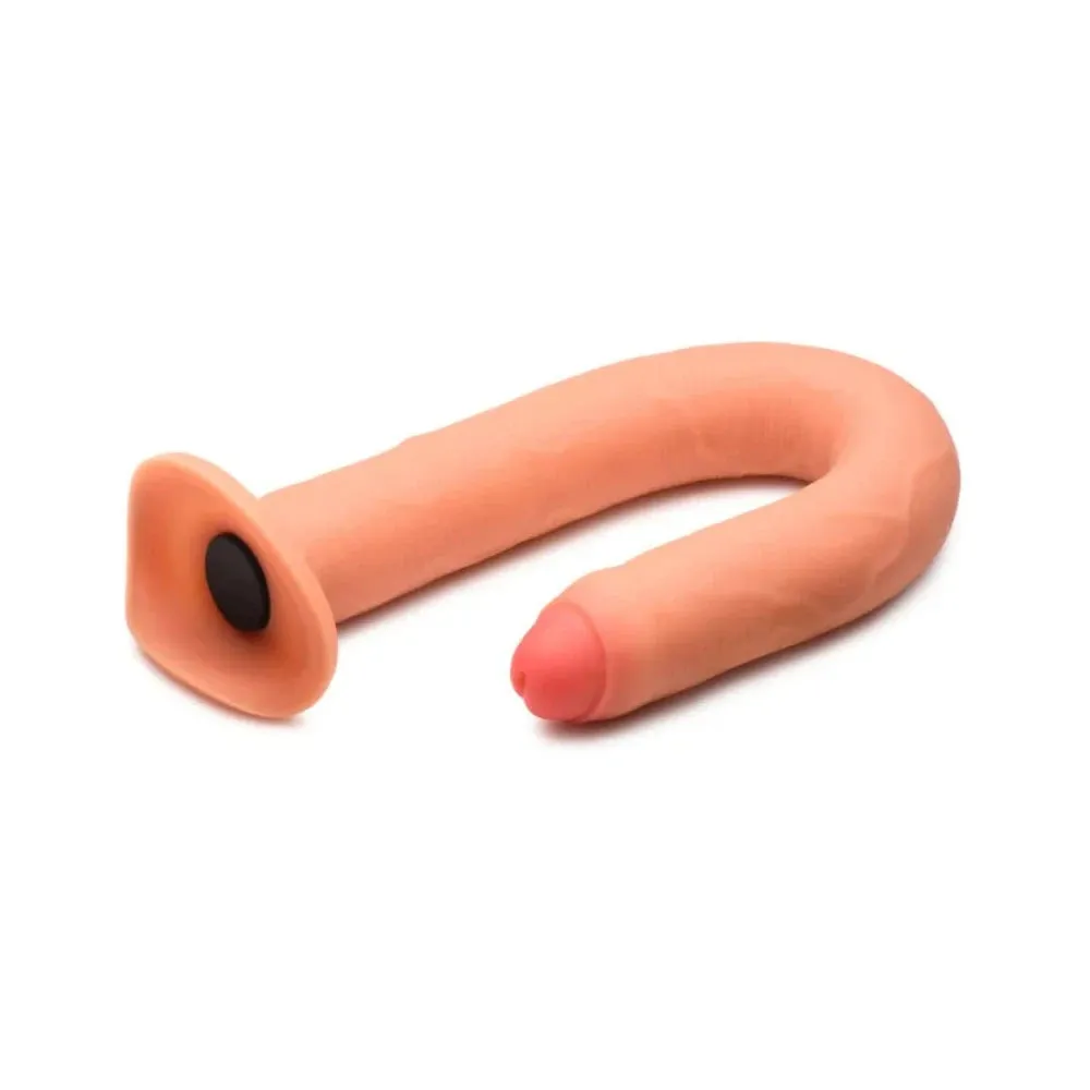Hosed 15" Thick Penis Enema Hose
