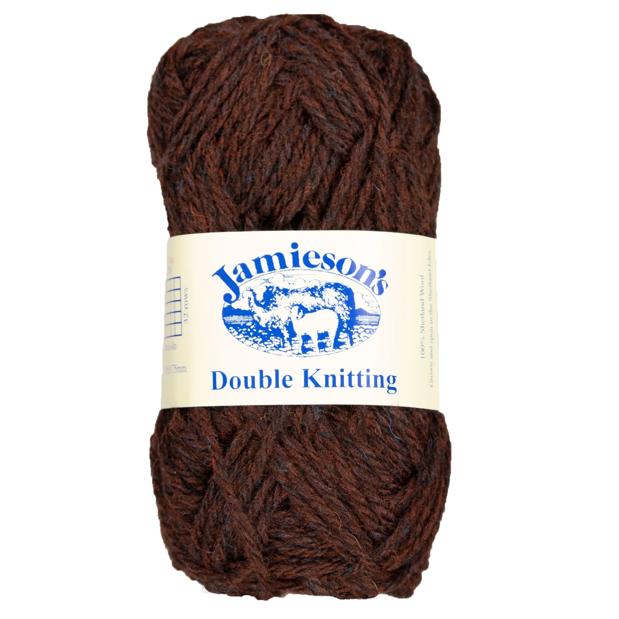 Jamieson's of Shetland Double Knitting Yarn - 198 Peat