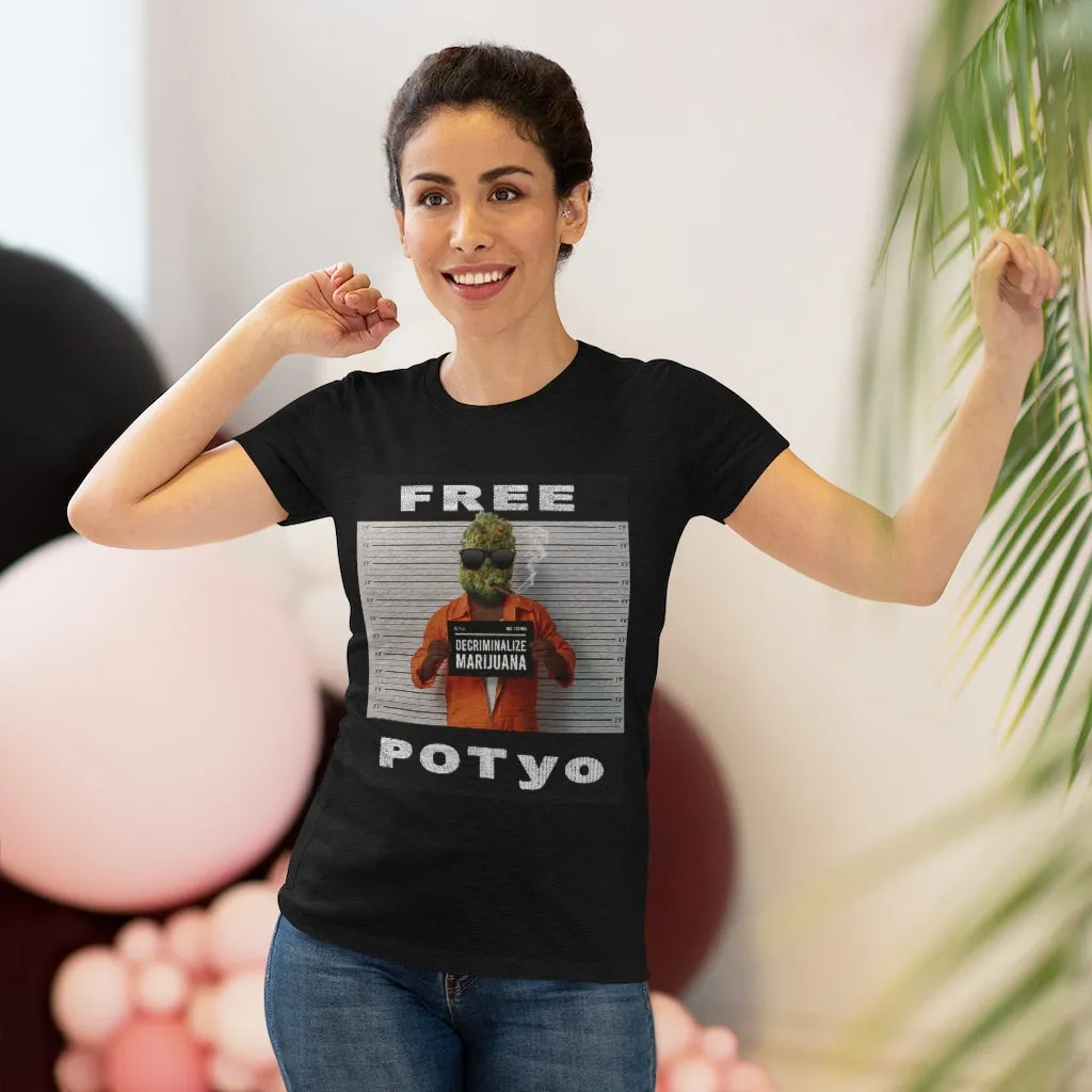 KCC  Women's T-shirts  Triblend Tee/ Free Potyo