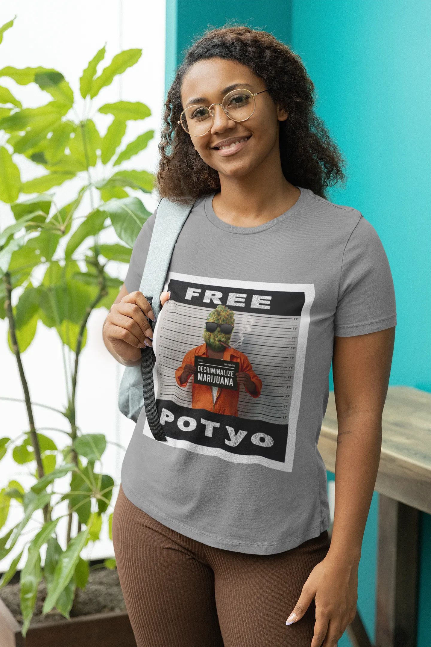 KCC  Women's T-shirts  Triblend Tee/ Free Potyo