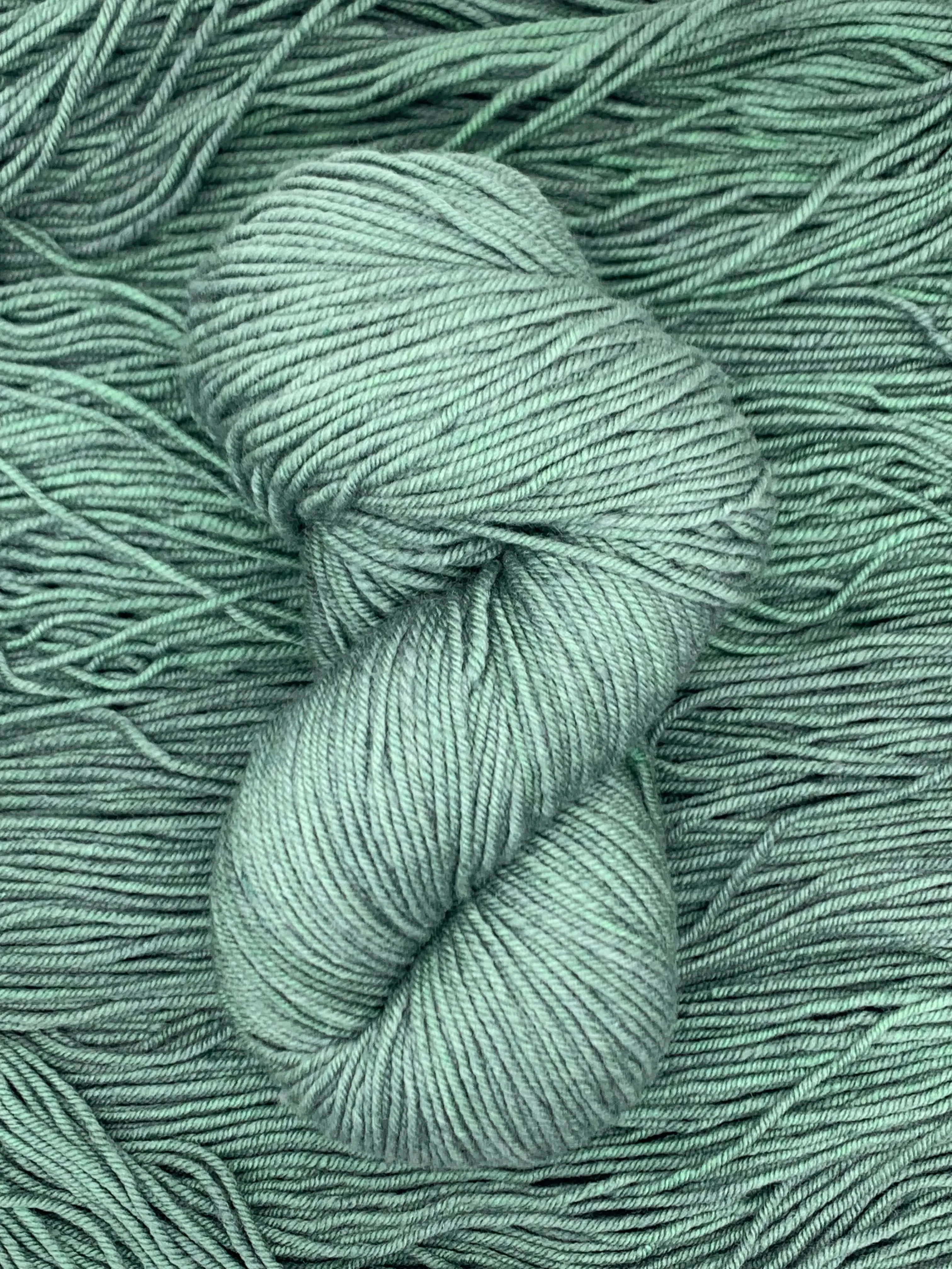 Laurelhurst DK: Hadrian Green ~ Superfine Merino Wool, Silk, Yak Down