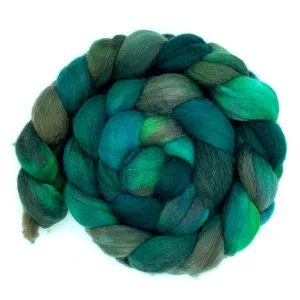 Laurelhurst Roving 4oz: Sound ~ Superfine Merino, Silk, Yak