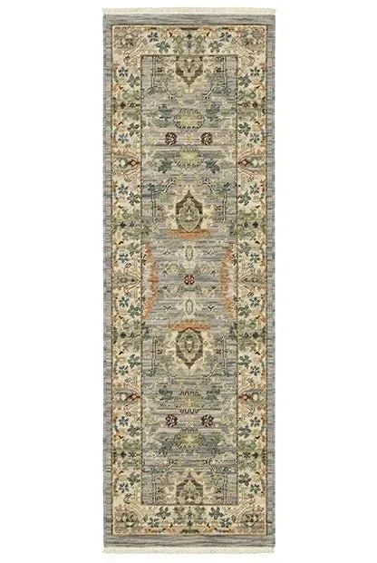 Lucca 2063L Blue/Multi Rug