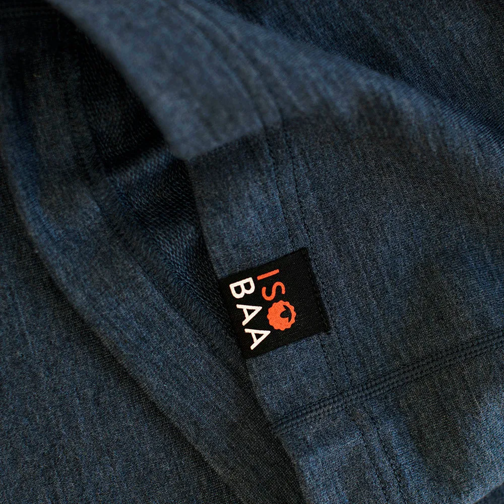 Mens Merino 260 Lounge Loose Joggers (Denim/Navy)