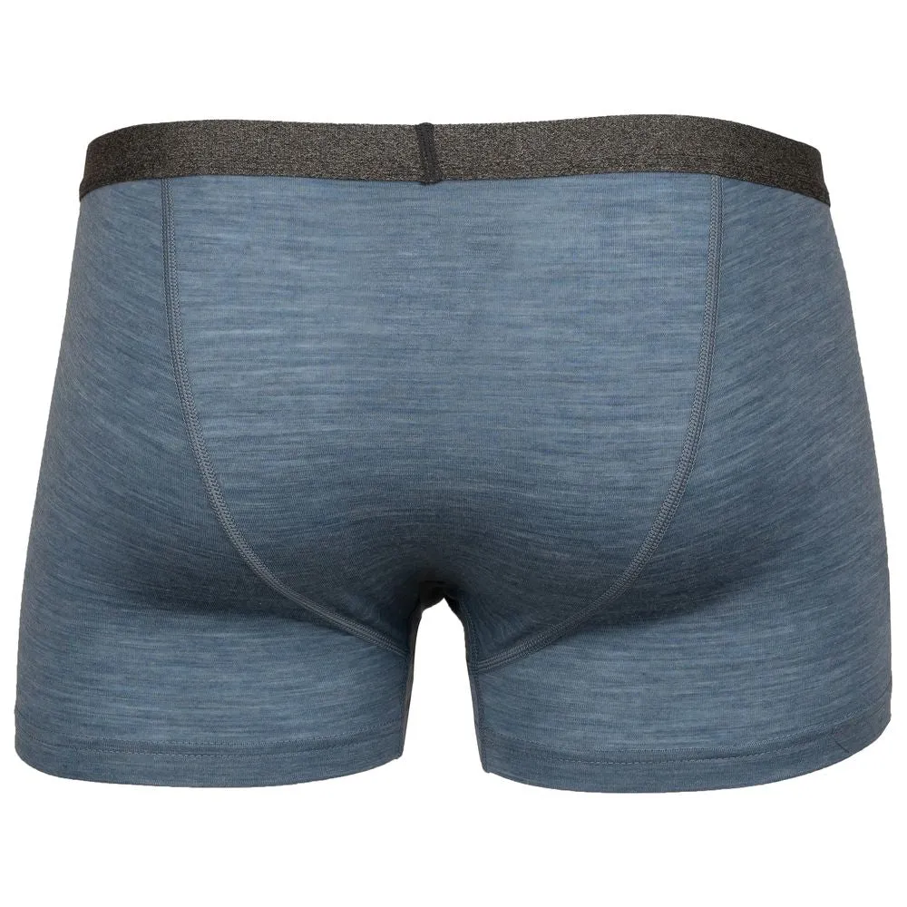 Mens Merino Blend 160 Fly Trunks (Ocean Melange)