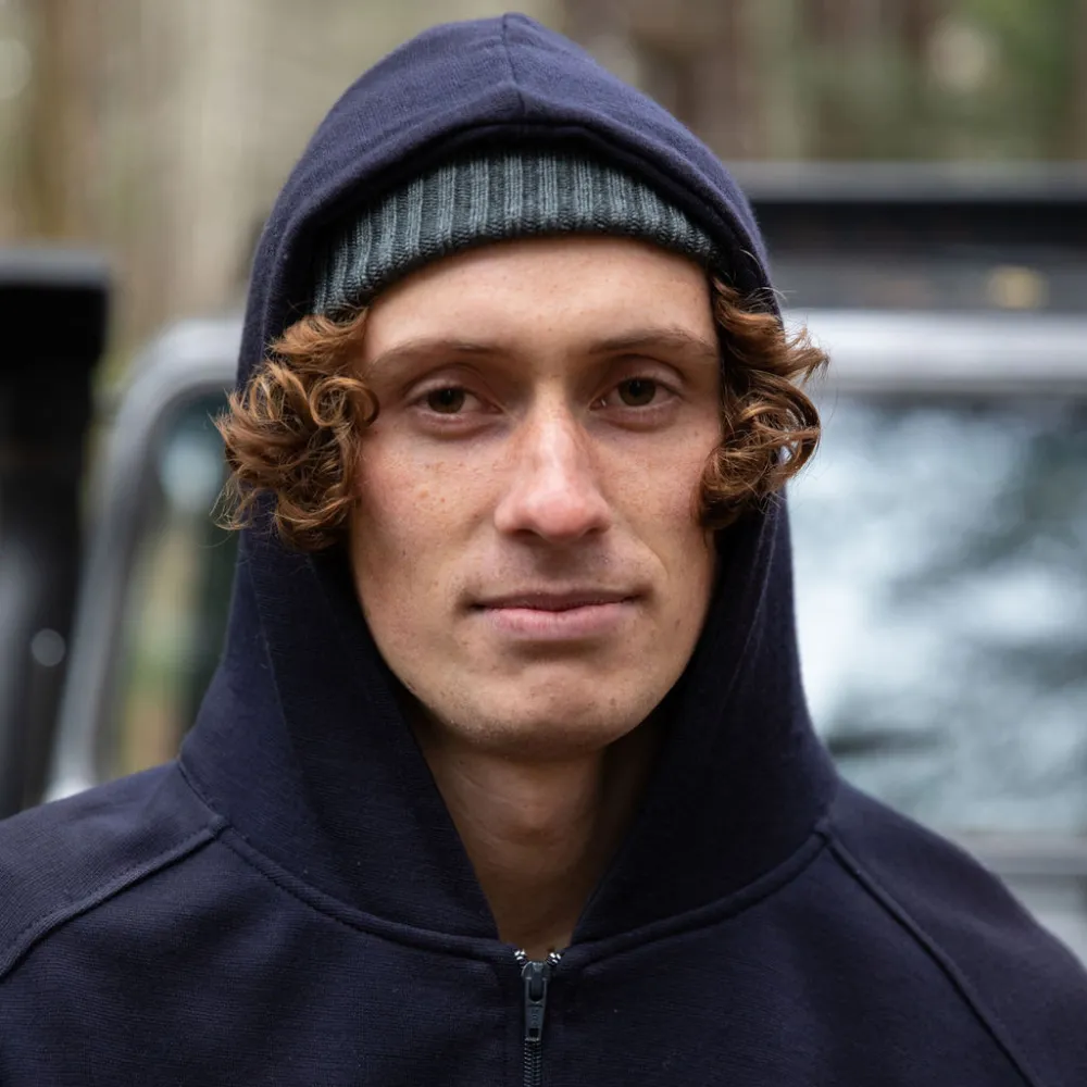 Men’s Tasmanian Merino 340 Ponte Full Zip Hoodie