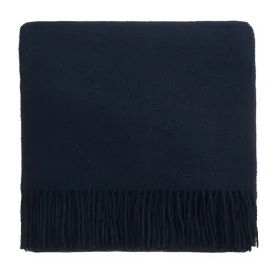 Miramar Wool Blanket [Dark blue]