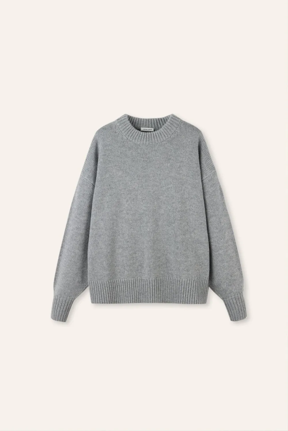 OPHELA superfine wool sweater (Grey)