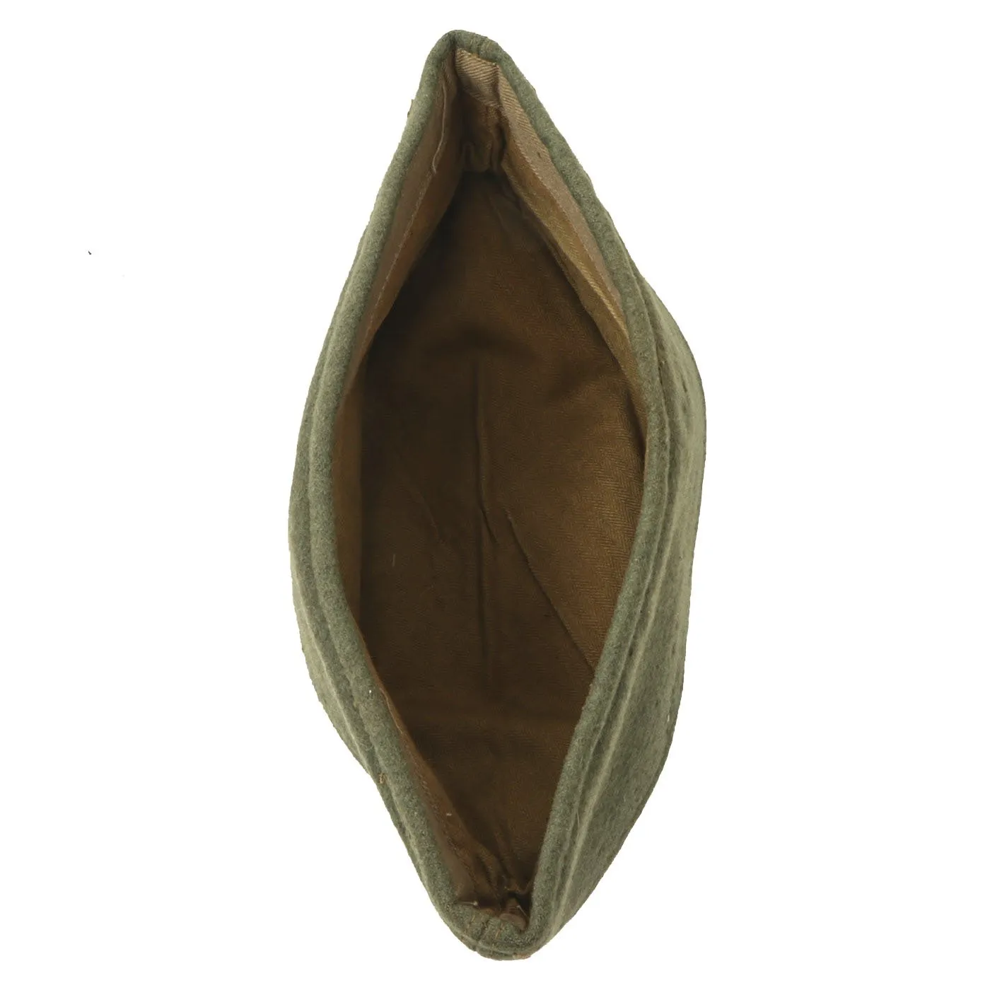 Original German WWII Heer Army EM-NCO Wool Prewar Czech Overseas Cap - size 53