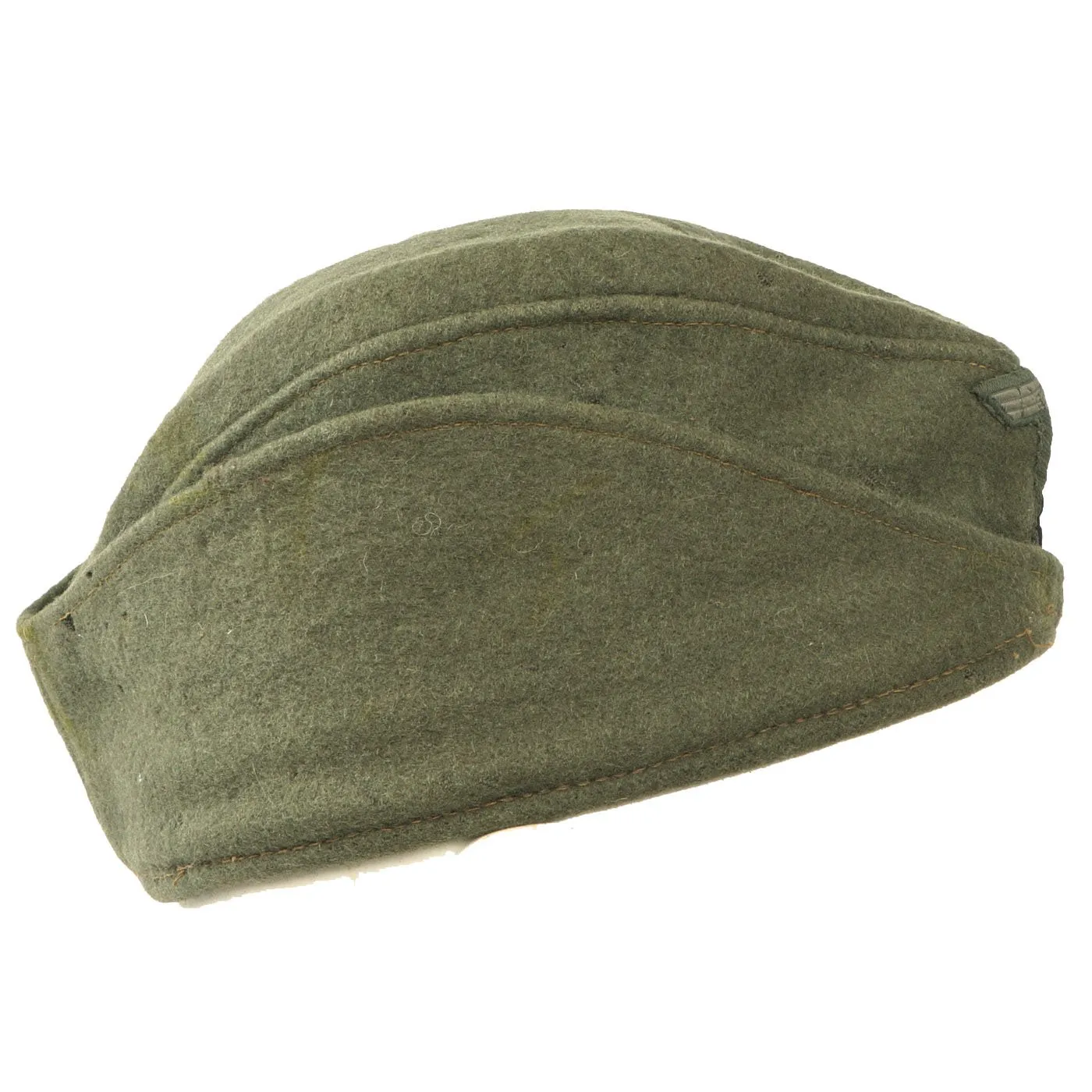 Original German WWII Heer Army EM-NCO Wool Prewar Czech Overseas Cap - size 53