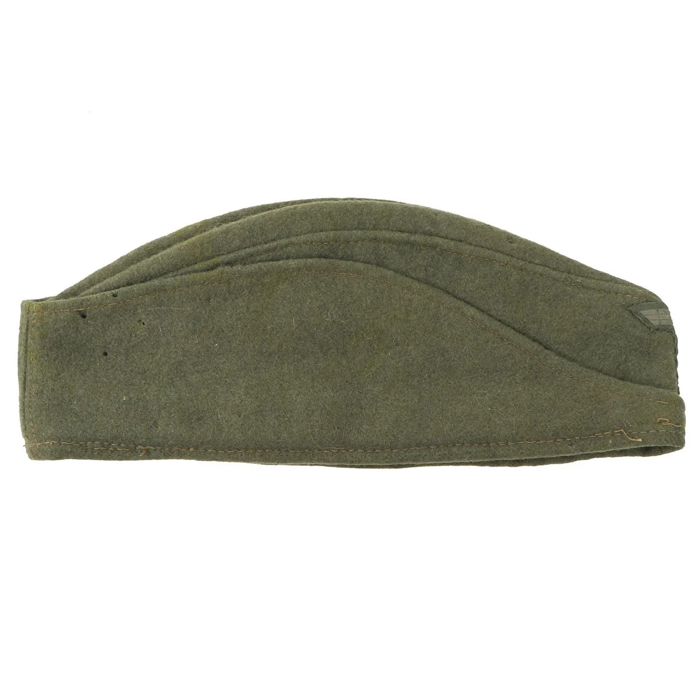 Original German WWII Heer Army EM-NCO Wool Prewar Czech Overseas Cap - size 53