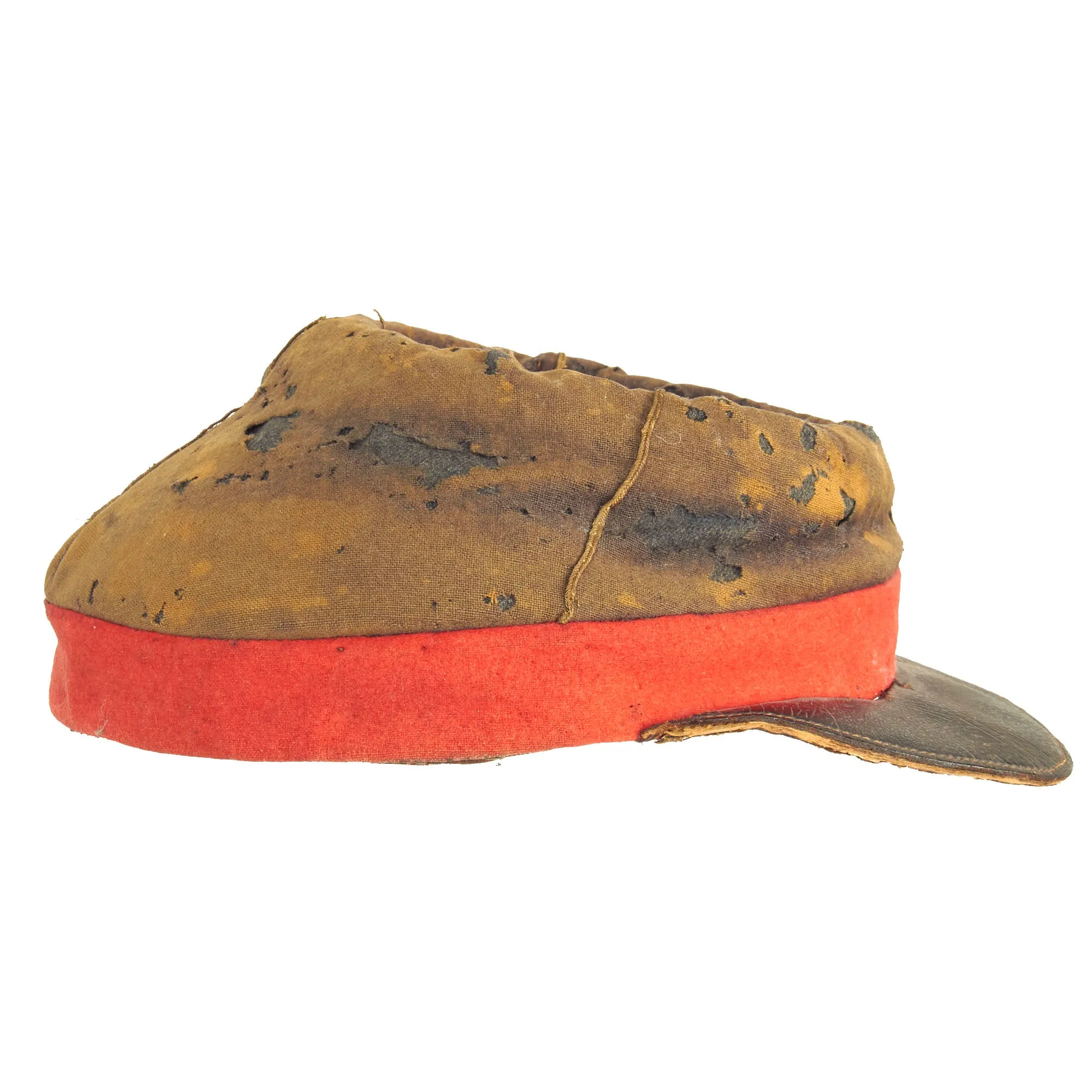 Original U.S. Civil War Confederate Richmond Virginia Depot Artillery Officer’s Kepi