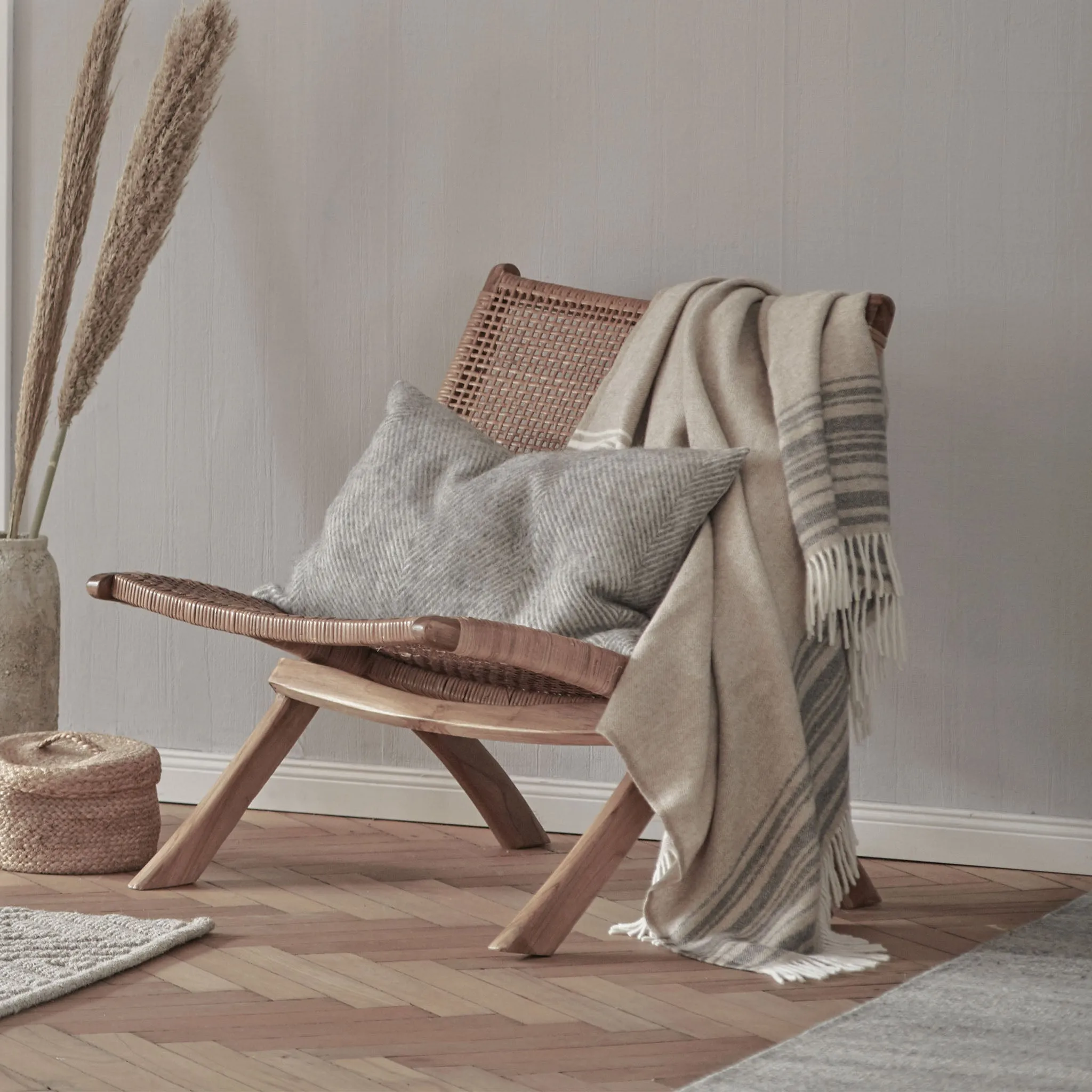 Oroya Alpaca Blanket [Cream]