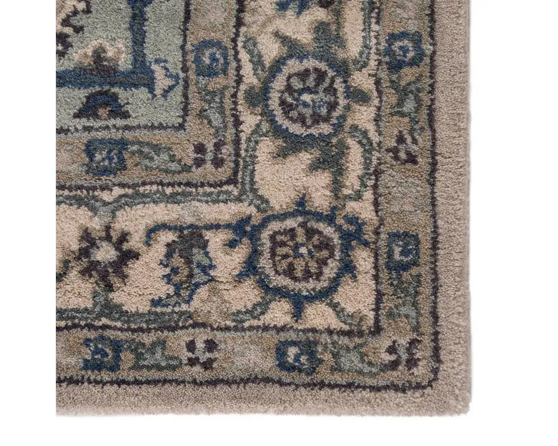 Poeme PM149 Light Grey/Blue Rug
