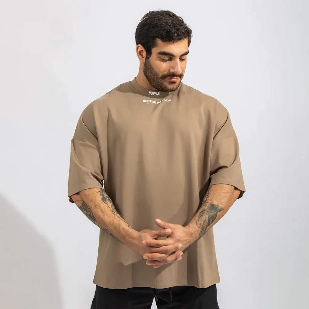 Quwati Men's Power Oversized T-Shirt