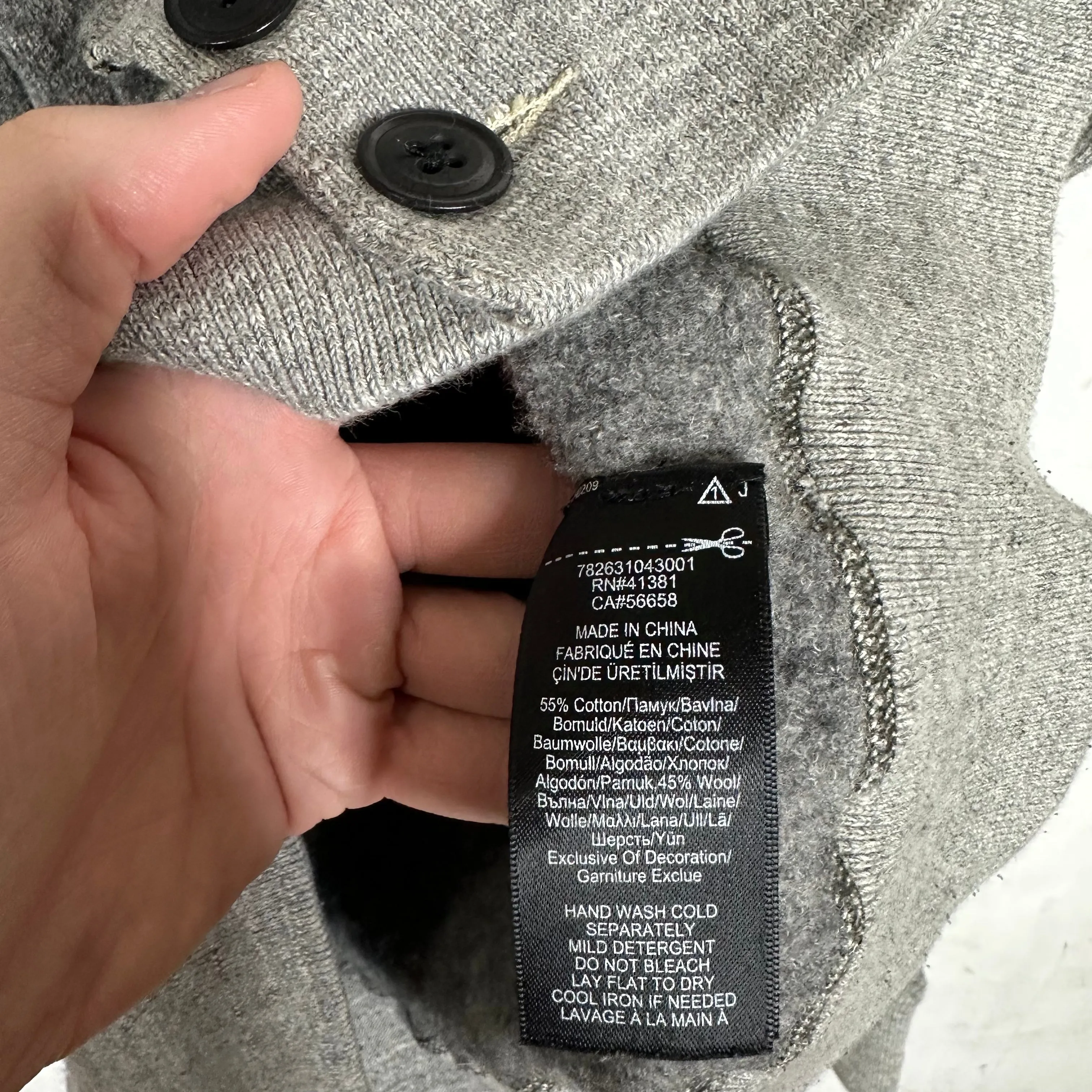 RRL Wool Cardigan