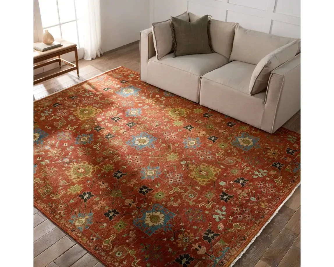 Samira SMA01 Red/Black Rug