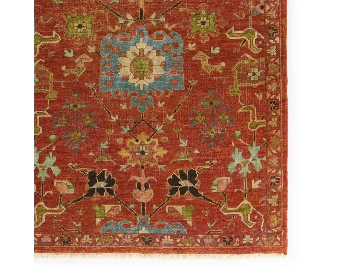 Samira SMA01 Red/Black Rug