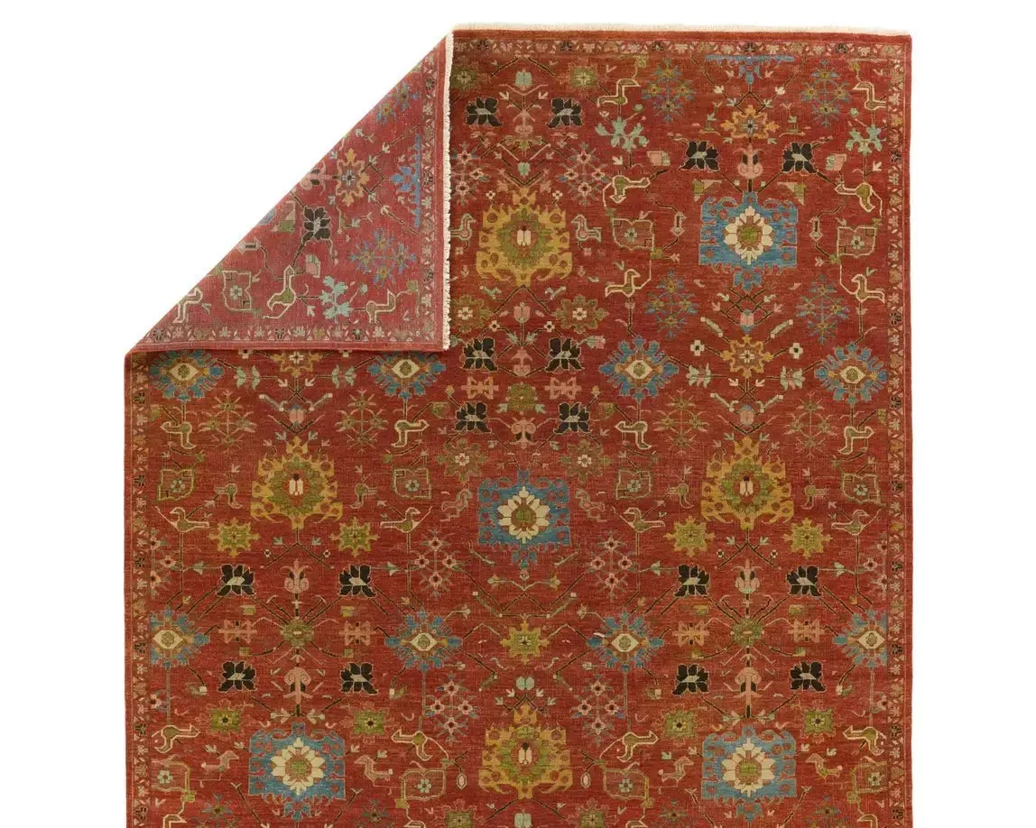 Samira SMA01 Red/Black Rug