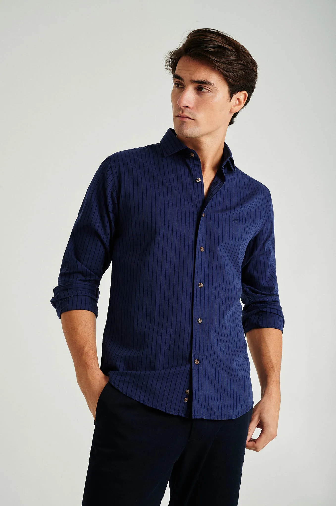 Slim Fit striped shirt