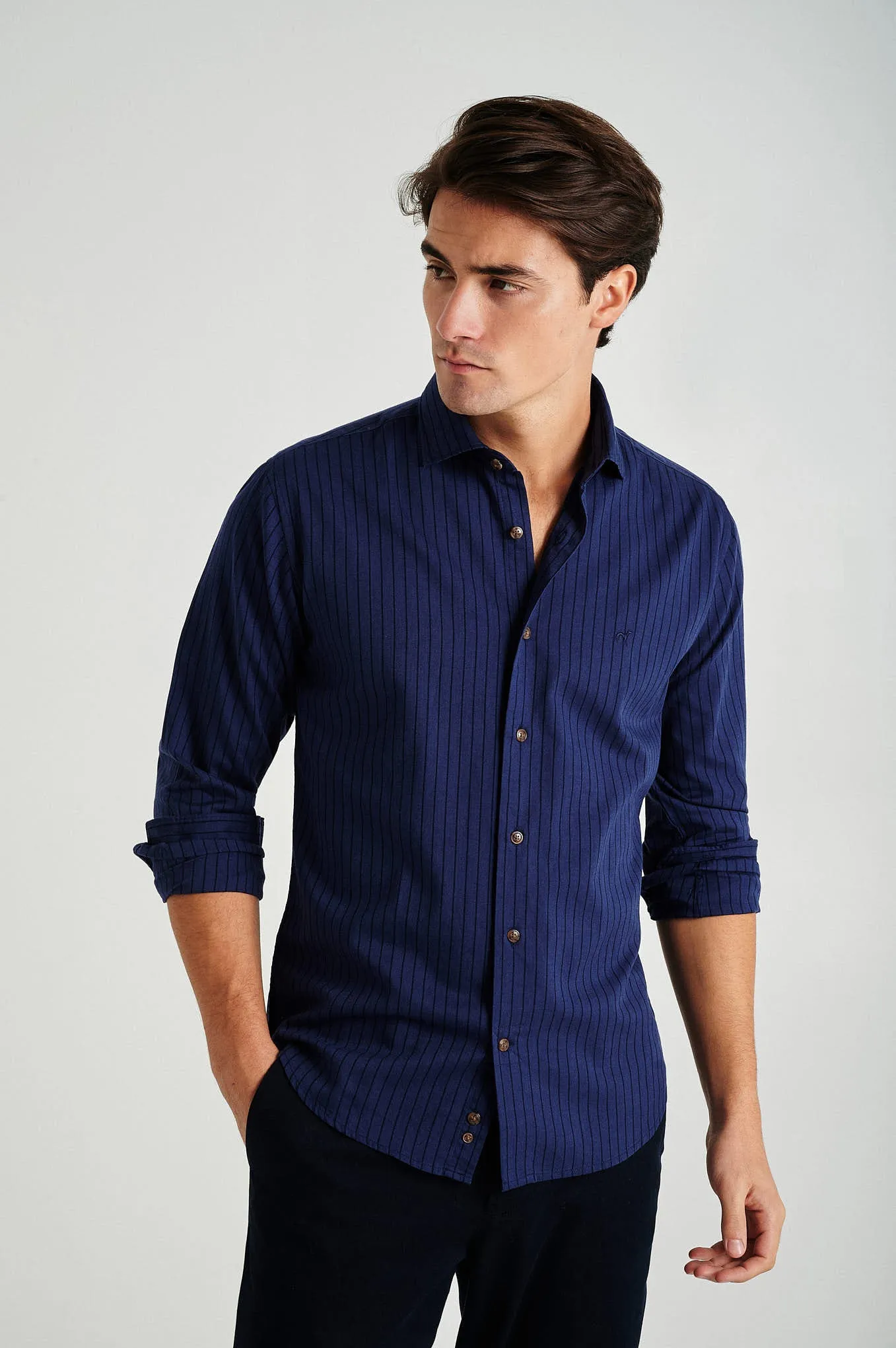 Slim Fit striped shirt