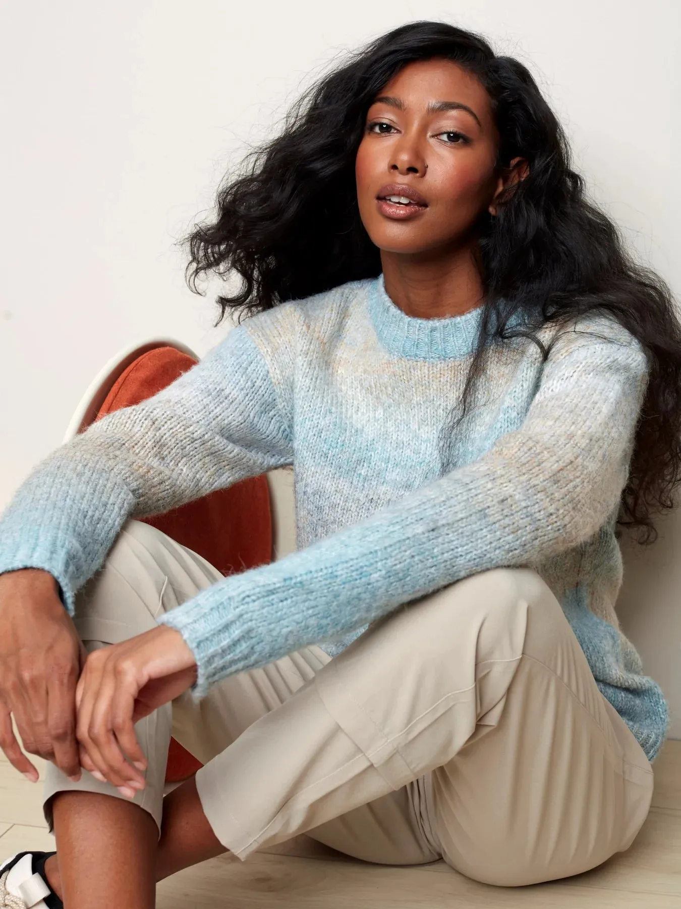 SPACE DYE PULLOVER