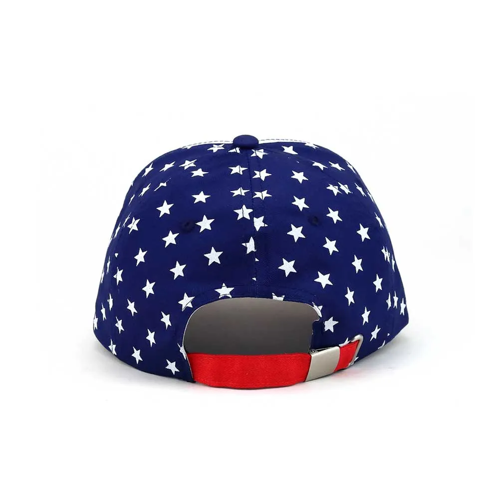 Structured USA Stars & Stripes Flag Cap