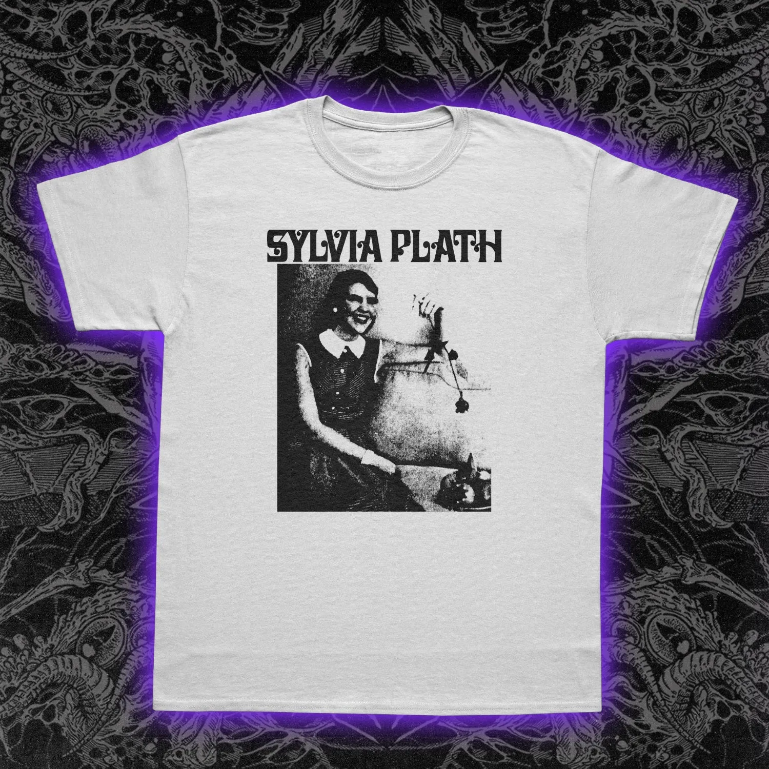 Sylvia Plath Slim Fit Tee