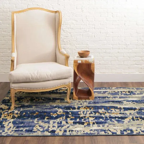 Tempest Vortex Cobalt 91989 D9339 Rug
